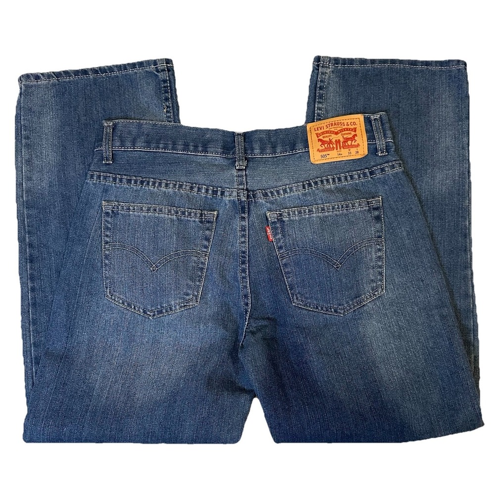 Levi's Kids Blue Denim Jeans - Classic Fit - Picture 6 of 7